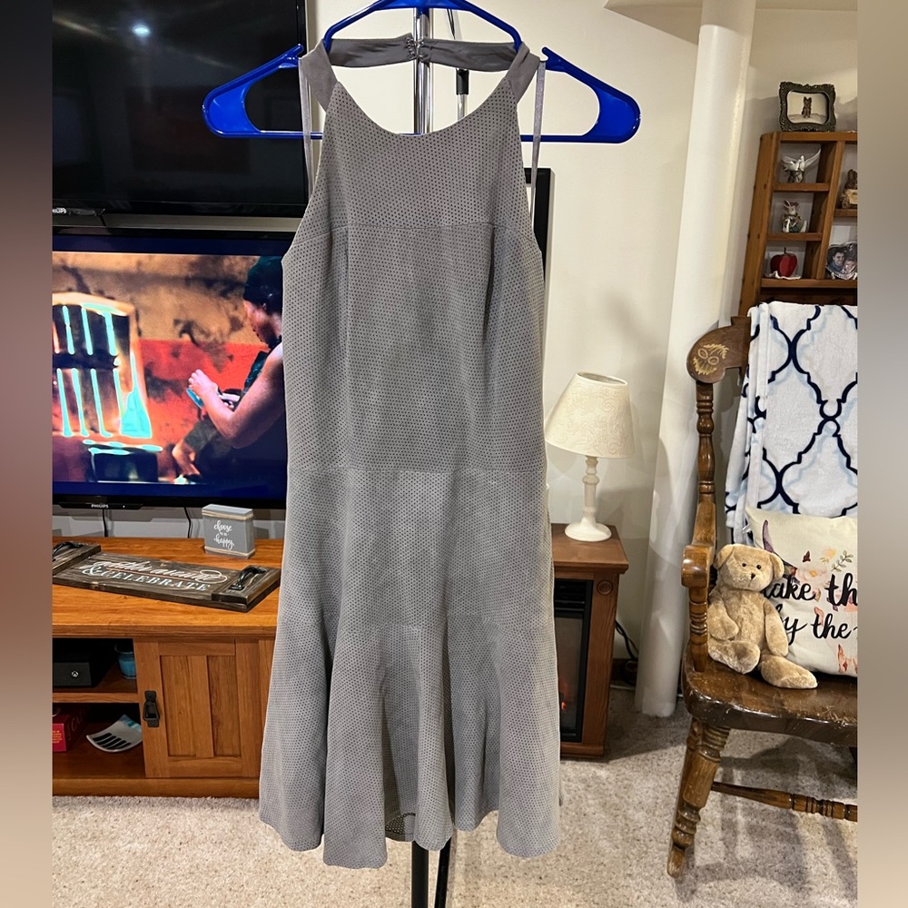 NWT Parker leather dress